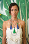 GREEN SCULLS Necklace